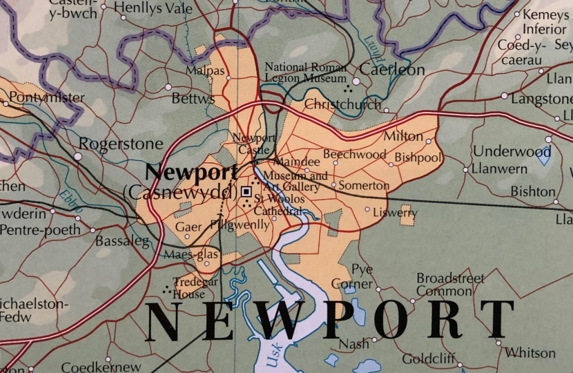 Newport map 