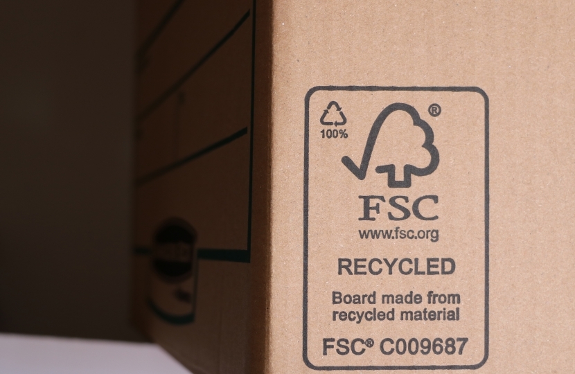 FSC UK Recycled label 