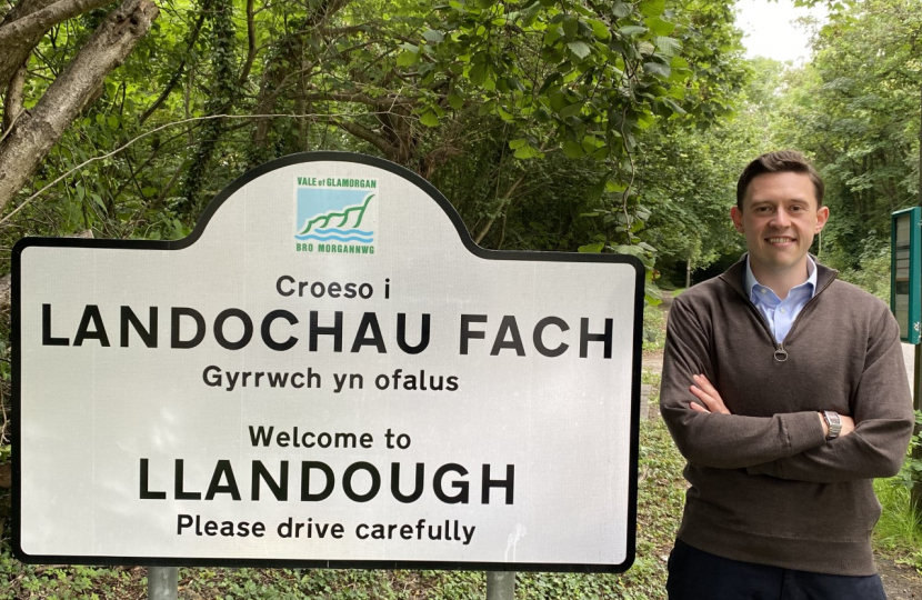 Llandough sign 